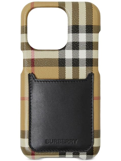 burberry plaid phone case|burberry phone case with strap.